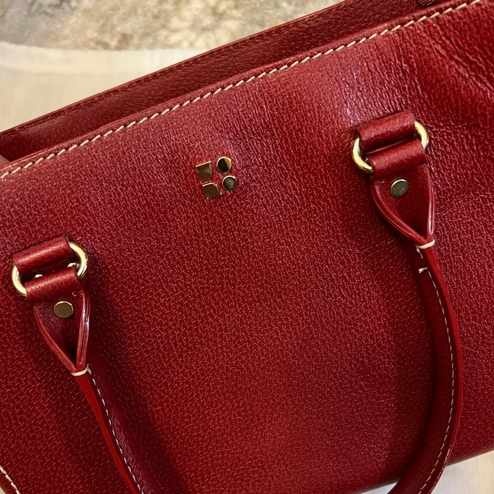 Kate Spade Tarrytown Red Leather Handbag